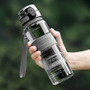 UZSPACE Popular Gray Water Bottle Men Outdoor Sport Travel My Drink Bottle Portable Leakproof Plastic Bottle BPA Free 5 Capacity