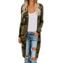 JAYCOSIN 2019 Army Camouflage Long Coat Plus size Long Sleeves Hoodies Women Coat Outdoors Cloth Jacket Dropshipping Z0814