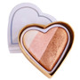 4Colors Blush Women Face Makeup Palette Highlight Heart Shaped Blush Makeup Smooth Face Eyes Cosmetic