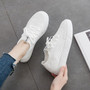 2019 New Sneakers Women Shoes Fashion Light Flying Mesh Shoes Women Comfortable Casual Sneakers Solid Color Breathable Shoes