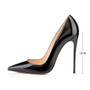 Onlymaker Original Top quality Women Pumps Pointed Toe Thin Heels Pumps Nice Patent Leather Shoes Woman Plus US Size 5~15
