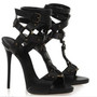 Sexy Gladiator Stiletto High Heel Sandals Strappy Circle Cross Ankle Strap Buckle Shoes Women Open toe Summer Dress Sandalias