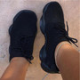 Breathable Sport Lace Up Mesh Sneaker Sock Shoe