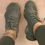 Breathable Sport Lace Up Mesh Sneaker Sock Shoe