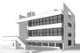 【World Famous Architecture CAD Drawings】Villa stein - le corbusier sketchup 3D