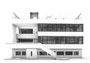 【World Famous Architecture CAD Drawings】Villa stein - le corbusier sketchup 3D