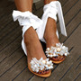 Sandals Flat Sandals Ankle Strap Handmade Beaded Special ( Various Style Options)