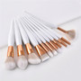 4/8 Pcs Makeup Brush Kit Soft Synthetic Hair Wood Handle Make Up Brushes Foundation Powder Blush Eyeshadow Cosmetic Makeup Tools