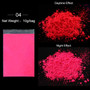 12 Boxes Neon Nail Powder Eyeshadow Pigment Fluorenscence Spangle Nail Glitter Chrome Dust DIY Nail Decoration