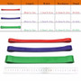 Fitness Resistance Bands Loop Set