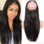 Hairocracy Straight Remy Virgin 360 Lace Closure Hair Extension Weave