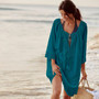 Bikini Cover Up Lace Hollow Beach Wear