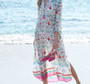 Beach Dress Kaftan  Cover-Up Chiffon Robe