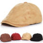 Toddler Boy Suede Newsboy Beret Hats