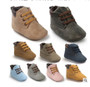 Baby Boy Suede Leather  Soft Soled Boots Shoes