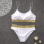 High waist bikini set