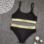 High waist bikini set