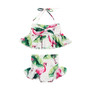 Kid Baby Girl Swimsuit Bikini Bathing Suit Flamingo Floral Tankini Bikini Set Swimwear Swimsuit Bathing Suit