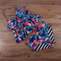 Push Up  Floral  Two Piece Tankini Set