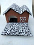 Folding, Warm, and Comfortable Dog House with Mat