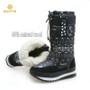 Natural wool Winter boots mixed fur Women Snow Boot Warm shoes Plus size up to 41 fast zip put on female popular style free ship