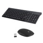 Wireless Keyboard and Mouse Set 2.4GHz Ultra Thin Full Size Wireless Keyboard Mouse for Laptop PC Desktop Office