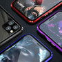 Metal Magnetic Adsorption Case For iPhone 11 Pro X XS Max XR Double-Sided Glass Magnet Cover For iPhone 7 8 6 6s Plus Se 2020