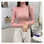 Women Sweaters 2020 Autumn Winter Tops Korean Slim Women Pullover Knitted Sweater Jumper Soft Warm Pull Femme