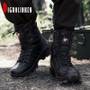 Free Delivery Men Military Boots Outdoor Hiking Work Casual Shoes Men Sneakers Non-slip Rubber Boots Tactical Desert Combat