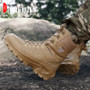 Free Delivery Men Military Boots Outdoor Hiking Work Casual Shoes Men Sneakers Non-slip Rubber Boots Tactical Desert Combat