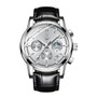 Top Brand Luxury Stainless Steel Watch Men Chronograph Sport Business Waterproof Bracelet Quartz Wristwatches Relogio Masculino