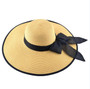 Floppy Wide Brim Straw Beach Hat - 10 Colors