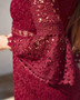Fashion sexy V-neck slim women's bodycon dress
