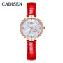 CADISEN Women Watches 18K GOLD Fashion Watch 2020 Designer Ladies Watch Luxury Brand Ultra-thin dial Wrist Watch Gift For Women