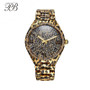 PB Watch Women Black Leopard Print Ladies White Crystal Watches Unique Leopard Chain Strap Quartz Fashion Relogio Feminino