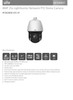 Uniview Network 4K AI Auto-Tracking  25x Lighthunter PTZ Dome Camera