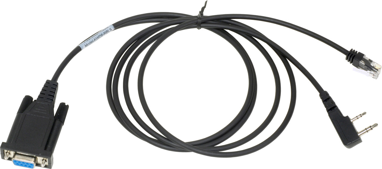 PolarisUSA RIB-less Programming Cable For Kenwood Portable Radio-Model-KWD5-RBLS