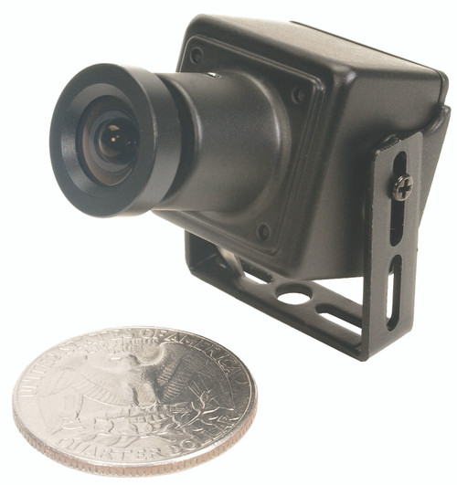 KT&C 1.3MP Mini Cased Color Board Camera, 3.6mm Lens, 12VDC