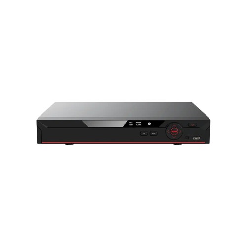 PolarisUSA 8-CH Penta-Brid Recorder, Mini 1U chassis, 8-CH HDCVI, HDTVI, AHD, Analog, IP video Input, H.265+/H.265, Max 12-C IP, HDMI/VGA, Audio, Support 1 SATA (Max 10TB), 2 USB 2.0, 12VDC