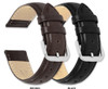 smooth leather chrono short replacement watch band smooth leather chrono short replacement watch band