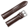 brown smooth leather chrono short replacement watch band brown smooth leather chrono short replacement watch band