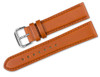 reddish brown coach leather replacement watch band