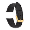 deBeer Black Vegan Apple Skin Stitched with Buckle Watch Band deBeer Black Vegan Apple Skin Stitched with Buckle Watch Band