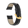 deBeer Black Oil-tanned Leather Stitched with Buckle Watch Band deBeer Black Oil-tanned Leather Stitched with Buckle Watch Band