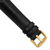 deBeer Black Oil-tanned Leather Stitched with Buckle Watch Band deBeer Black Oil-tanned Leather Stitched with Buckle Watch Band
