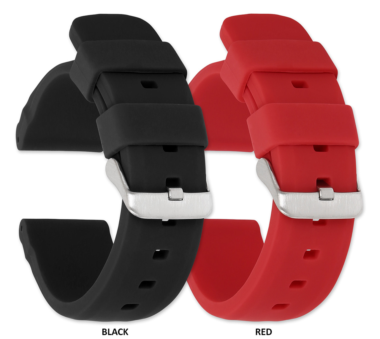 Olive Solid Silicone Watch Bands for Apple Watch® - Clockwork Synergy