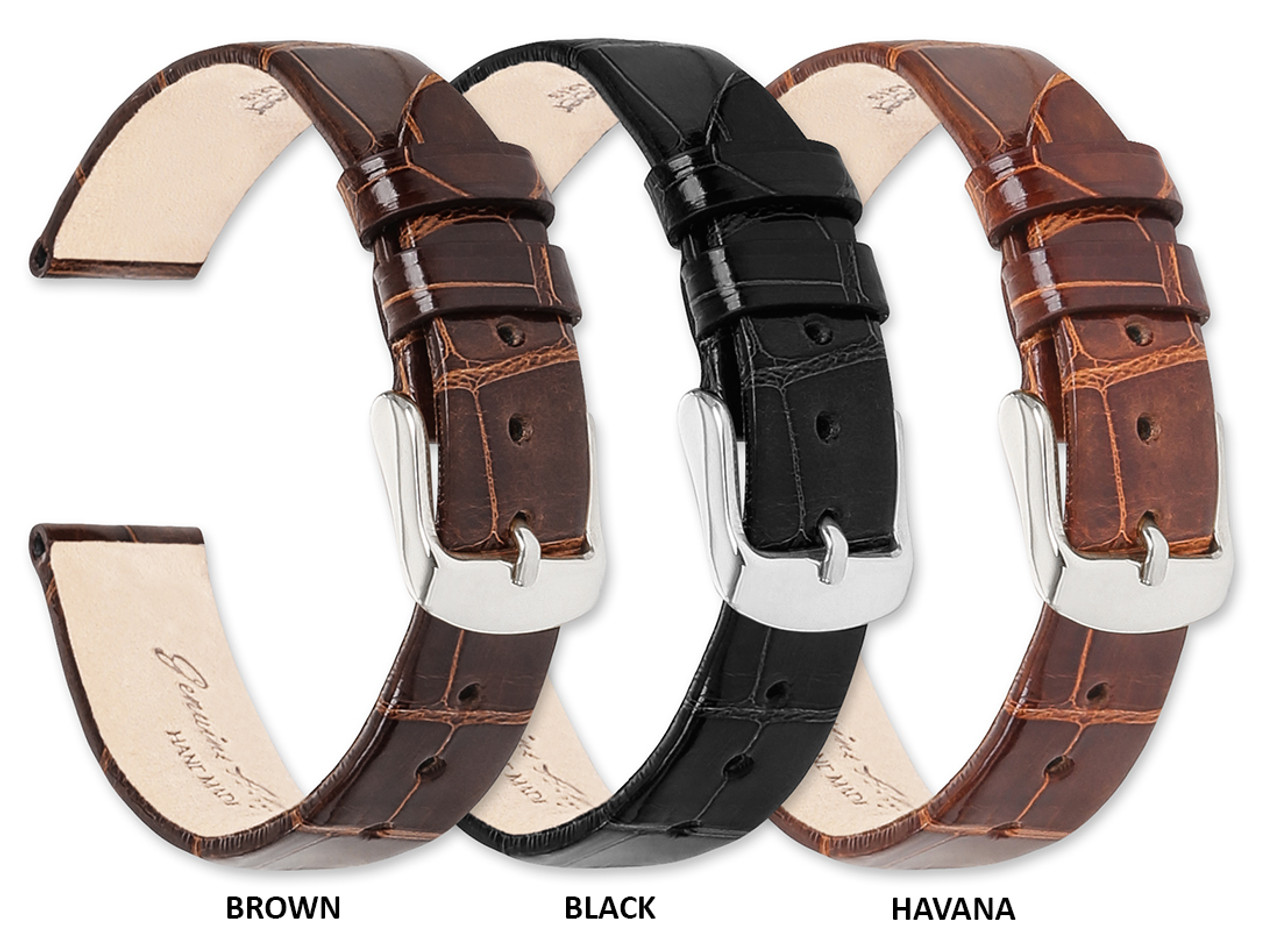 Alligator Watch Straps - Watch Strap Style