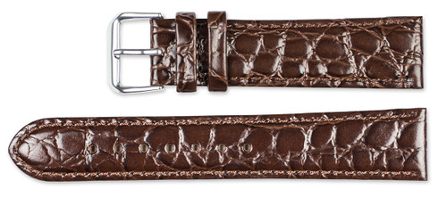 Alligator Grain Extra Long Length Watch Band