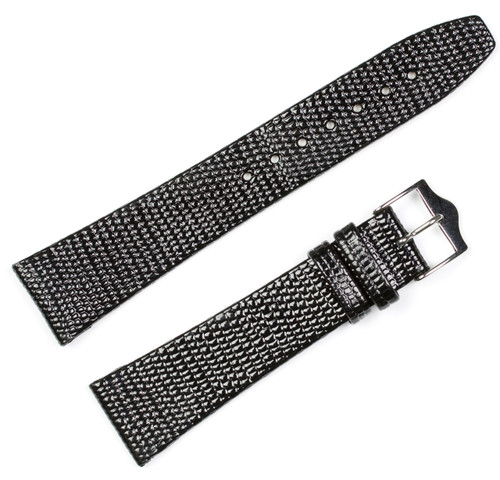 Lizard Grain Watch Band - Flat