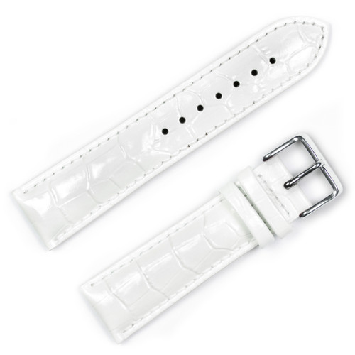 Crocodile Grain Chrono Replacement Watch Band